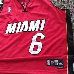 Miami Heat LeBron James NBA Jersey